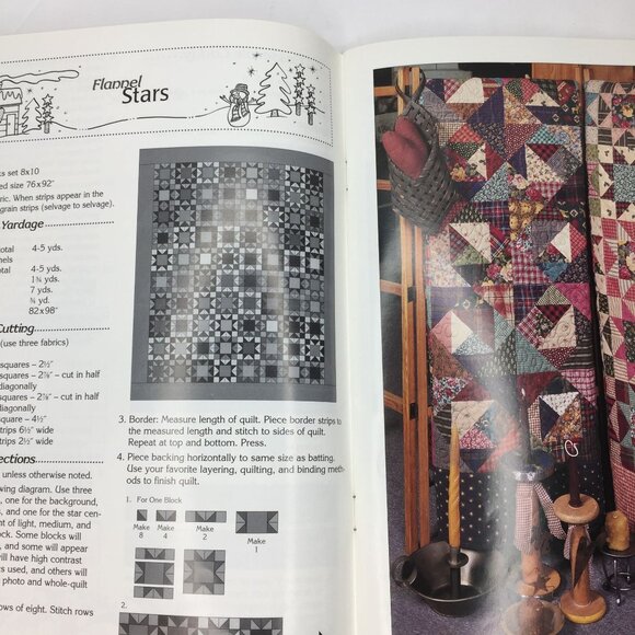 Vintage 1999 Joy To The World Quilting Pattern Book Lynda Milligan Nancy Smith - Picture 6 of 13